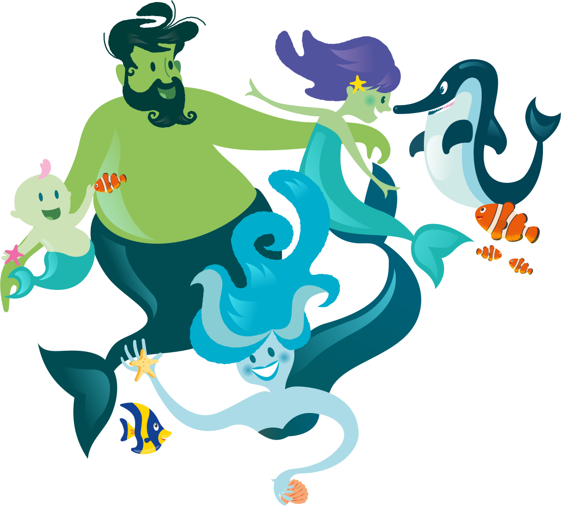 Mermaid family
